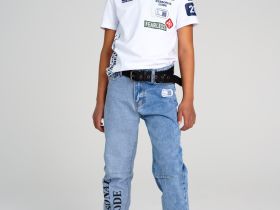 Сорочка трикотажная с воротником поло для мальчиков