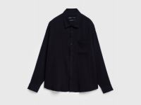 Рубашка из вискозы, Черный