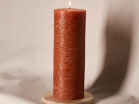 Свеча Пламя/Fiamma классическая, терракота