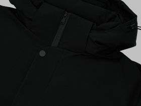 Утепленная куртка с капюшоном