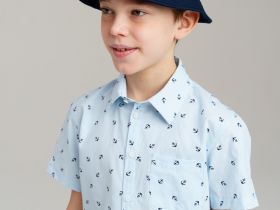 Панама текстильная для мальчиков