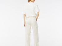 Женские хлопковые брюки-карго Lacoste