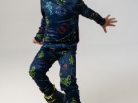 Термокомплект трикот. для мальчиков: фуфайка (футболка) с длин. рук, брюки для эпизод. использования