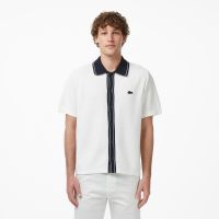 Мужская вязанная рубашка Lacoste с коротким рукавом