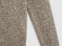 Джемпер с круглым вырезом с добавлением шерсти