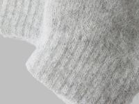 Варежки из ангоры и шерсти