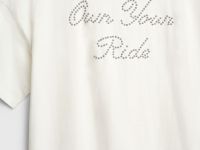 Футболка с аппликацией для девочек, Белый