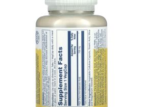 Solaray, ПАБК с замедленным высвобождением, 700 мг, 100 растительных капсул