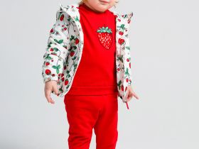 Шапка детская трикотажная для девочек