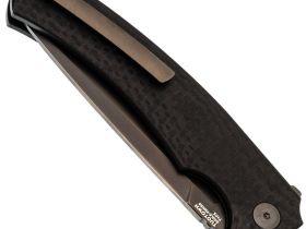 Складной нож TuoTown Utes PVD, сталь T10S, рукоять G10/Carbon Fiber