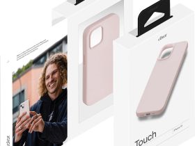 Клип-кейс uBear Touch Mag для Apple iPhone 15 Розовый