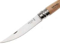 Нож складной филейный Opinel №10, сталь Sandvik 12C27, рукоять бук