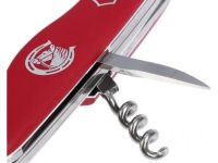 Многофункциональный складной нож Victorinox Equestrian 0.8883 с фиксатором лезвия 11 функций красный, для конного спорта