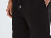 Базовые джоггеры с начёсом, Черный