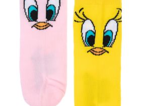 Носки детские трикотажные для девочек, 2 пары в комплекте