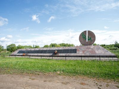 Братская могила советских воинов, погибших в ноябре 1944 года