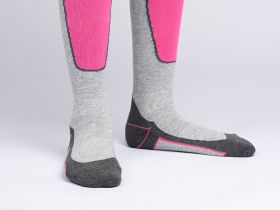 Термоноски трикотажные для девочек (высокие)