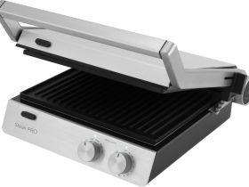 Гриль-пресс Polaris PGP 2803 Серебристый