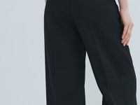 Прямые брюки со стрелками, Черный