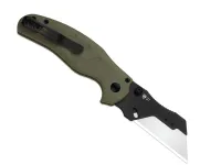 Складной нож Kizer C01C Uti 1, сталь 5Cr15MoV, рукоять G10, оливковый