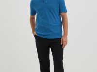 Однотонное поло из хлопка