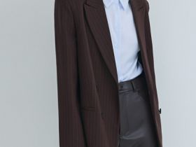 Блузка из сатина, Голубой