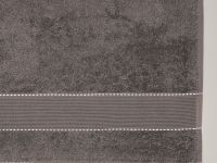 Полотенце махровое Сокровище/Tesoro, серое