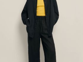 Блузка из конопляной ткани