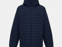 Стеганая куртка с капюшоном