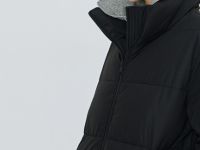 Утеплённая куртка, Черный