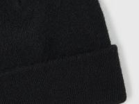 Вязаная шапка для девочек, Черный