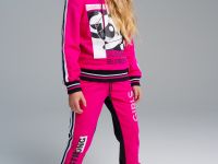 Брюки трикотажные для девочек