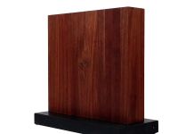 Подставка для ножей магнитная Woodinhome The Wall KS052SWN-ST, американский орех/мрамор