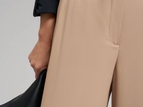 Брюки-палаццо с эластичным поясом