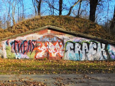 Кавальер II: казематированный траверс