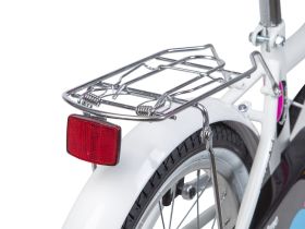 Детский велосипед Novatrack Candy 16, год 2023, цвет Белый