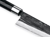 Подарочный набор из 3-х кухонных ножей Samura Super 5, сталь VG-10 в обкладках из дамасской стали, рукоять микарта