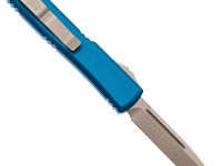 Автоматический выкидной нож Microtech Ultratech 121-10BL, сталь M390, рукоять алюминий