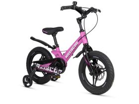 Детский велосипед Maxiscoo Space Deluxe Plus 14, год 2025, цвет Розовый