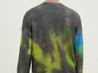 Джемпер прямого силуэта с шерстью