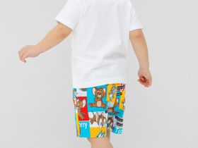 Шорты детские трикотажные для мальчиков, 2 шт в комплекте