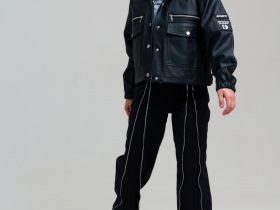 Куртка кожаная для девочек