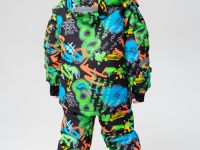 Комплект текстильный с полиуретановым покрытием для мальчиков: куртка, полукомбинезон