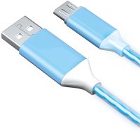 Кабель Akai CE-451 USB / microUSB 1 м Голубой