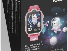 Умные часы Leef Stellar 4G Розовые / Белые