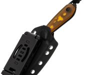 Туристический нож Kizer Buddy black сталь Nitro-V, рукоять Ultem