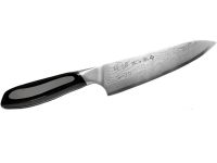 Нож Поварской Tojiro Flash, FF-CH160, сталь VG-10, чёрный, в картонной коробке