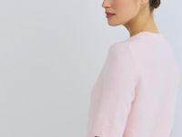 Джемпер с коротким рукавом, Розовый