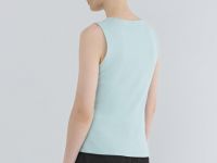 Базовая майка из трикотажа, Зеленый