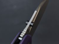 Складной нож Tuotown Wiz, сталь T10S, рукоять Purple G10